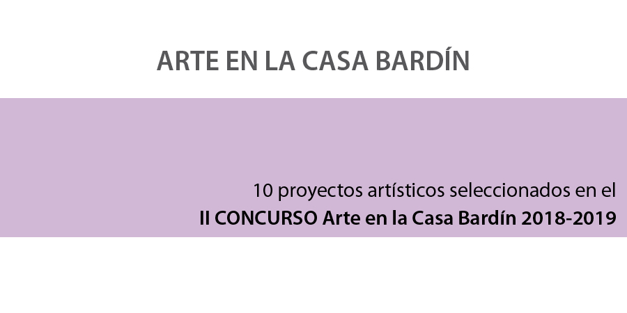 II Concurso Arte en la Casa Bardín