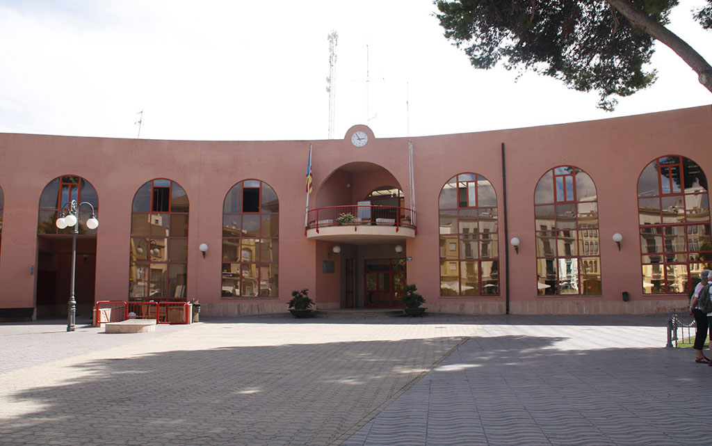 Saló de Plens de l'Ajuntament de Teulada