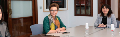 La Casa Bardín abre sus puertas para acoger la primera reunión de trabajo con la nueva directora cultural