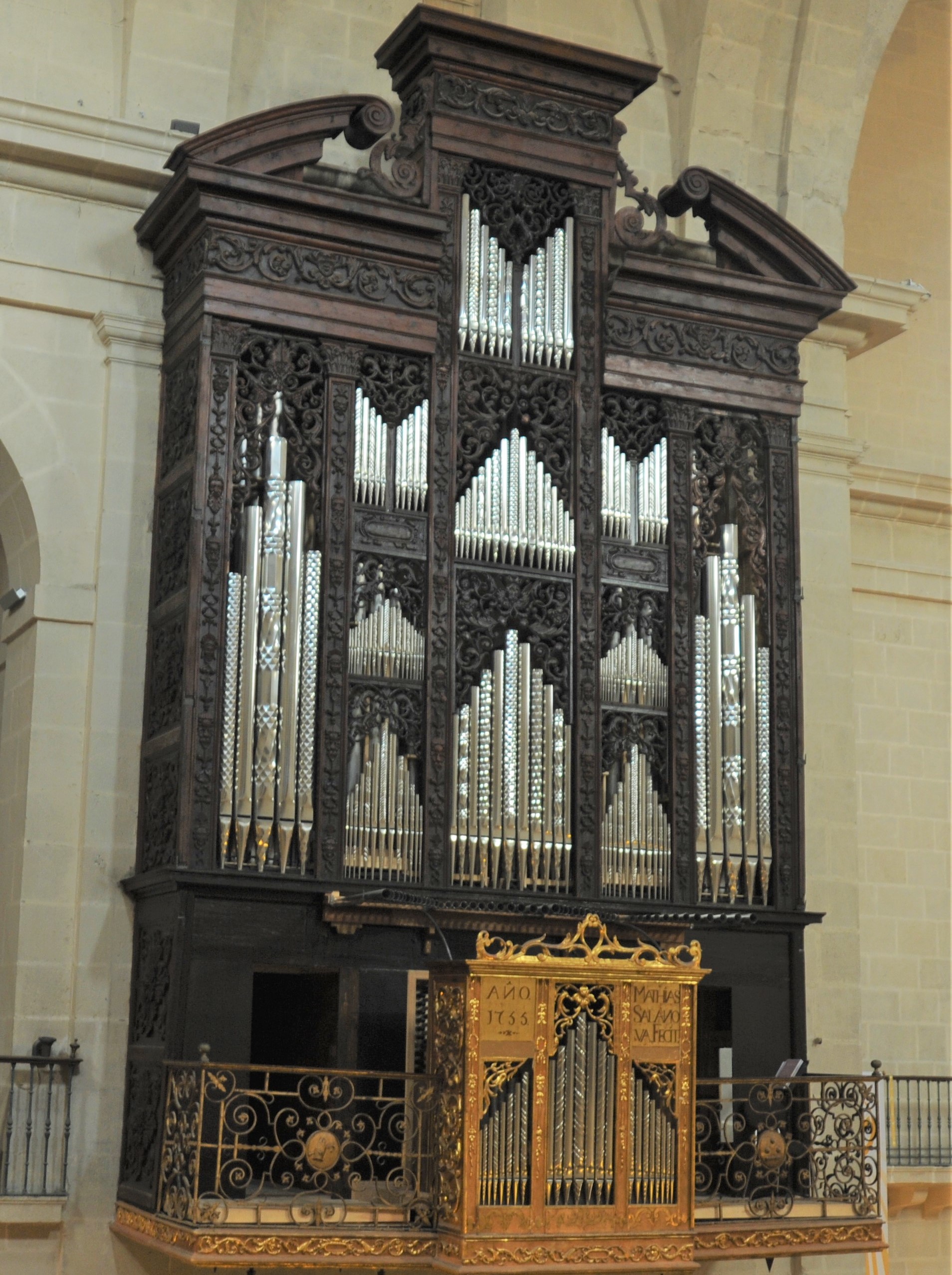 Organo Concatedral San Nicolás Alicante