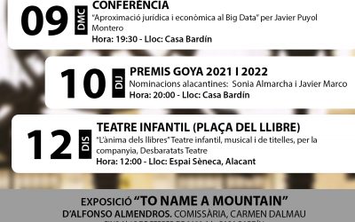 Agenda setmanal: Del 7 al 13 de febrer de 2022