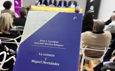 Presentación del libro La censura y Miguel Hernández en Orihuela