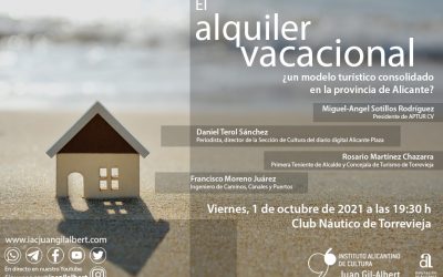 L’Institut Juan Gil-Albert organitza a Torrevieja un col·loqui sobre el lloguer vacacional a la província