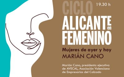 L’Institut de Cultura Gil-Albert organitza la tercera sessió de ‘Alacant en femení’ dedicada a Marián Cano