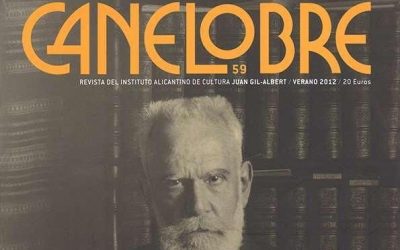 La Diputación envía a los 141 ayuntamientos de la provincia un ejemplar del Canelobre dedicado a Rafael Altamira