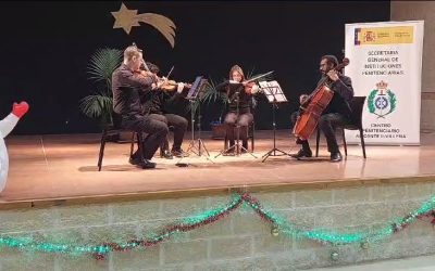 Concierto de Año Nuevo en el Centro Penitencario de Villena con miembros de la Orquesta Virtuós Mediterrani